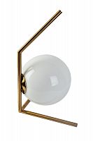 лампа настольная белая с золотом 17,6x17,6x38 см в Костроме