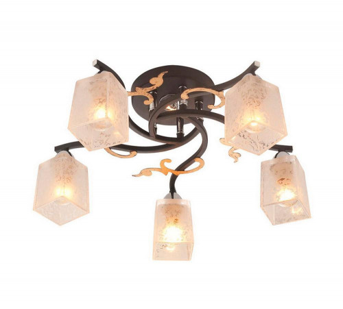 потолочная люстра idlamp edda 206/5pf-blackchrome в Костроме