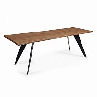 стол nack 220x100 черный, античный дуб c799m90 от la forma (ex julia grup) в Костроме