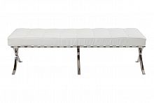 оттоманка barcelona loveseat белая в Костроме