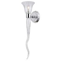 бра crystal lux linda ap1 chrome в Костроме