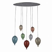 подвесная люстра ideal lux clown sp7 color в Костроме
