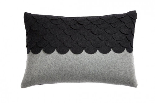 подушка c узором marbella dark gray в Костроме