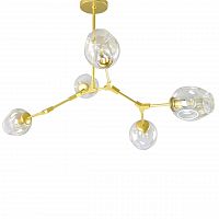 подвесная люстра kink light нисса 07512-5,33 янтарная в Костроме