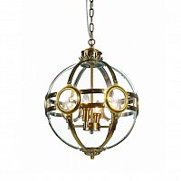подвесной светильник hagerty 4 ant.brass от delight collection в Костроме