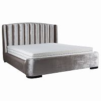 кровать двуспальная 160х200 из велюра grazia в Костроме