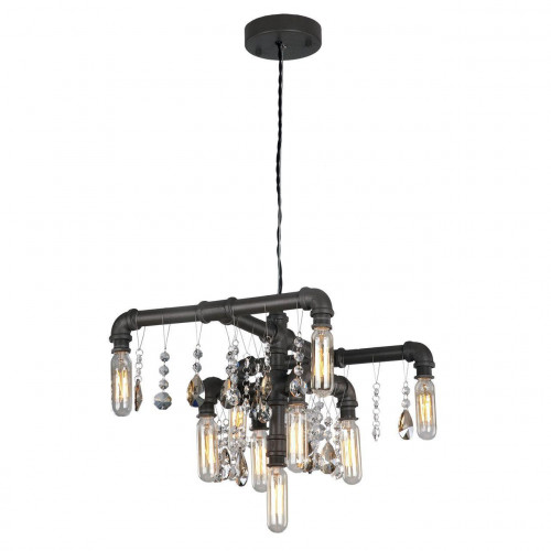 подвесная люстра lussole loft 9 lsp-9379 в Костроме