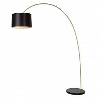 торшер дизайнерский lucide paxi black gold в Костроме