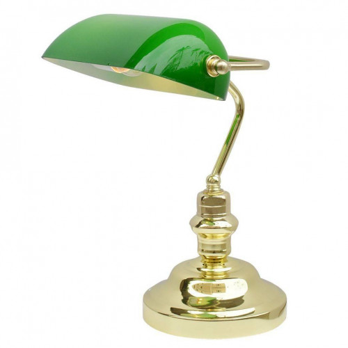 настольная лампа arte lamp banker a2491lt-1go в Костроме