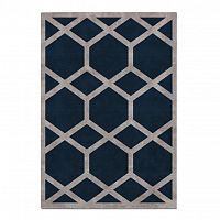 ковер ahston blue 150x220 синий в Костроме