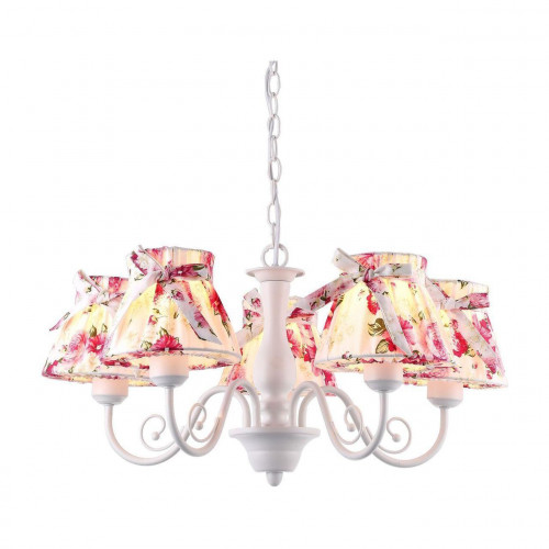 подвесная люстра arte lamp a7021lm-5wh в Костроме
