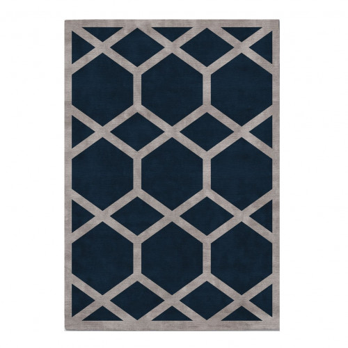 ковер ahston blue 150x220 синий в Костроме