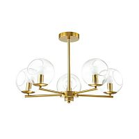 потолочная люстра lumion blair 3769/5c латунь в Костроме