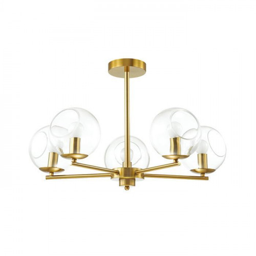потолочная люстра lumion blair 3769/5c латунь в Костроме