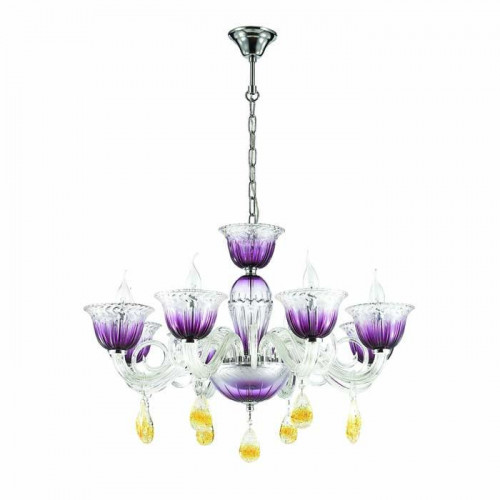 подвесная люстра odeon light ninfea 3930/8 в Костроме