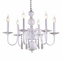 подвесная люстра newport 32206/c white в Костроме