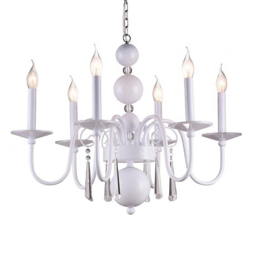 подвесная люстра newport 32206/c white в Костроме