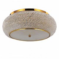 потолочный светильник ideal lux pasha pl10 oro в Костроме