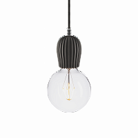подвесной светильник beton rib black aluminum в Костроме