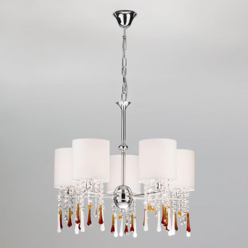подвесная люстра bogates glamour 300/5 strotskis в Костроме