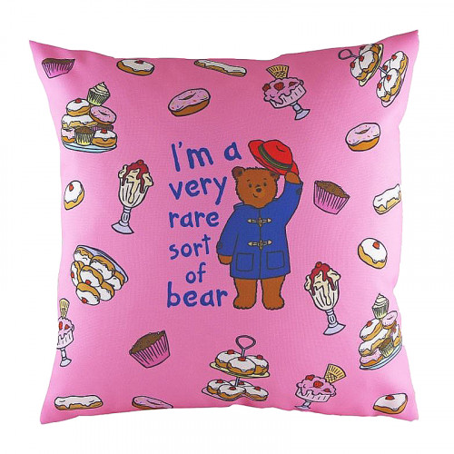 подушка с принтом paddington bear pink в Костроме