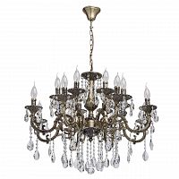 подвесная люстра mw-light тоскана 1 685010216 бронза в Костроме