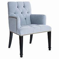 стул с подлокотниками manor rich pearl blue в Костроме