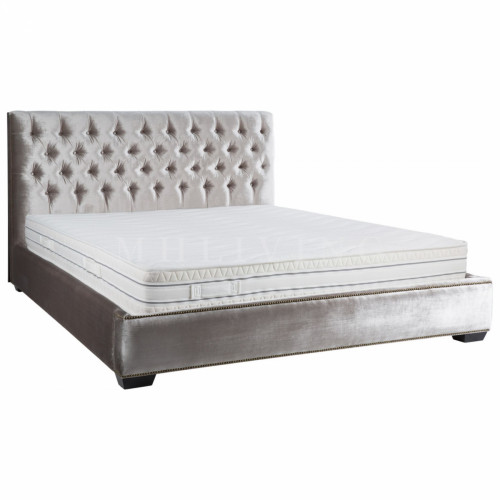 кровать двуспальная 160х200 из велюра harmony в Костроме