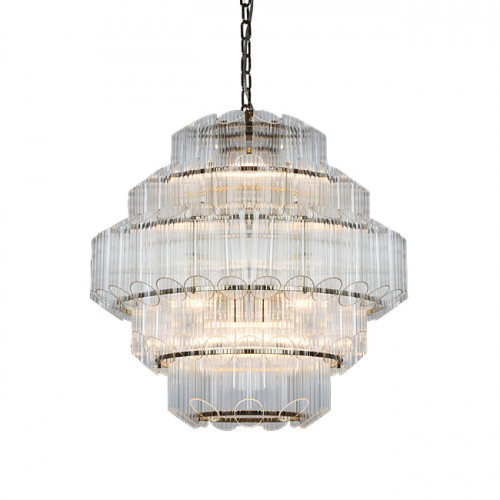 люстра vittoria 10a clear от delight collection прозрачная в Костроме