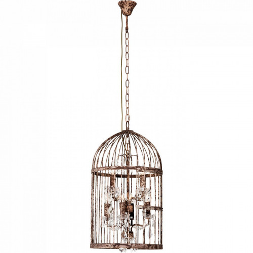 подвесной светильник cage chandelier коричневый в Костроме