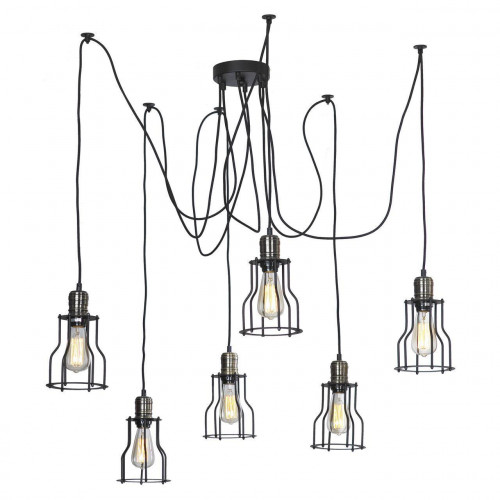 подвесная люстра lussole loft iv lsp-9310 в Костроме
