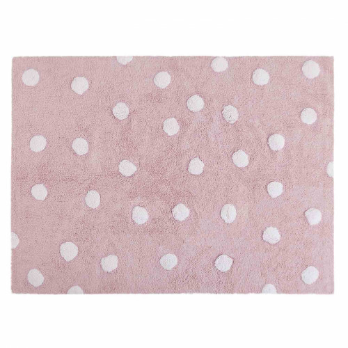 ковер polka dots розовый-белый в Костроме
