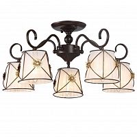потолочная люстра arte lamp 72 a5495pl-5br в Костроме
