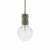 подвесной светильник beton glitter gray brass в Костроме