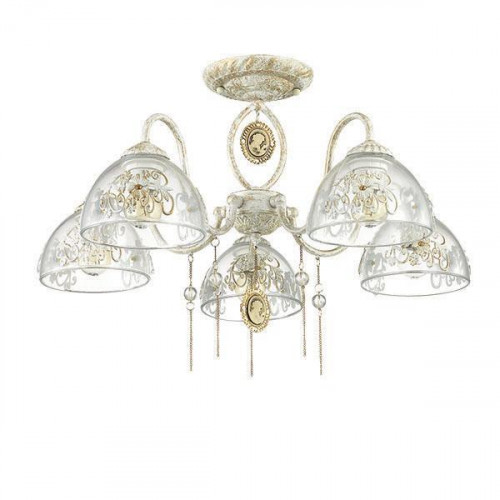 потолочная люстра lumion absolona 3453/5c белая в Костроме