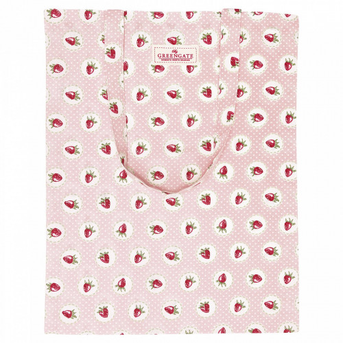 сумка хлопковая strawberry pale pink в Костроме
