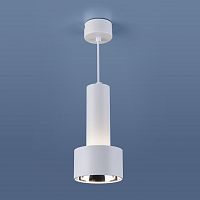 подвесной светодиодный светильник elektrostandard dlr033 9w 4200k 3300 белый/хром 4690389130137 в Костроме