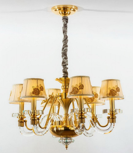 подвесная люстра idlamp domenica 402/6-ledoldbronze в Костроме