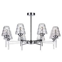 потолочная светодиодная люстра lumion gerana 3598/48cl хром в Костроме
