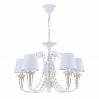 подвесная люстра freya alessa fr2984-pl-05-w в Костроме