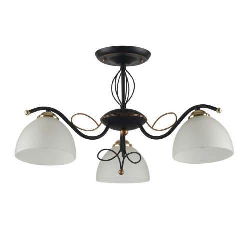 потолочная люстра idlamp ragia 554/3pf-blackpatina в Костроме