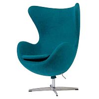 кресло egg chair аквамариновое в Костроме