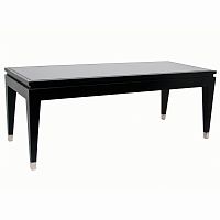 столик журнальный black glass top чёрный в Костроме