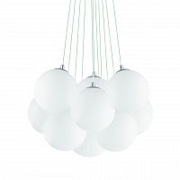 подвесная люстра ideal lux mapa bianco sp22 белая в Костроме