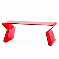 стол кофейный acrylic красный красный в Костроме