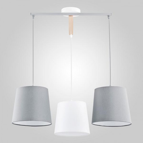 подвесная люстра tk lighting 1279 balance серая в Костроме
