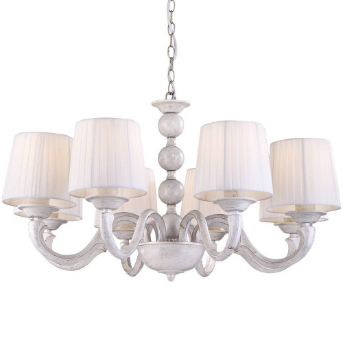 подвесная люстра arte lamp alba a9395lm-8wg в Костроме