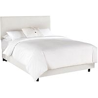 кровать двуспальная 160х200 белая frank platform white в Костроме