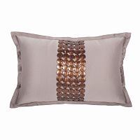 декоративная подушка handwork exclusive прямоугольная бежевая в Костроме