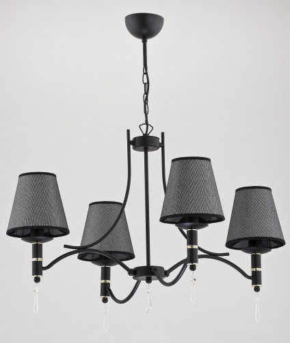 подвесная люстра alfa abil black silver 22964 в Костроме